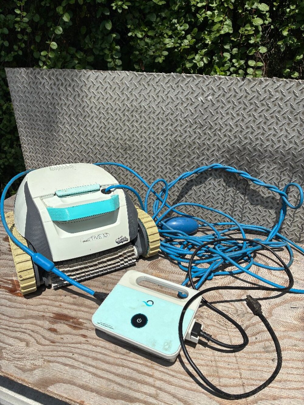 Maytronics Dolphin Active 10 Robotic Ground Pool Cleaner Basic 115 Power Supply
